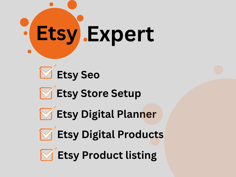 Etsy Shop Setup Service | Branding, SEO, Banner Design, Product Listings in Ottawa
