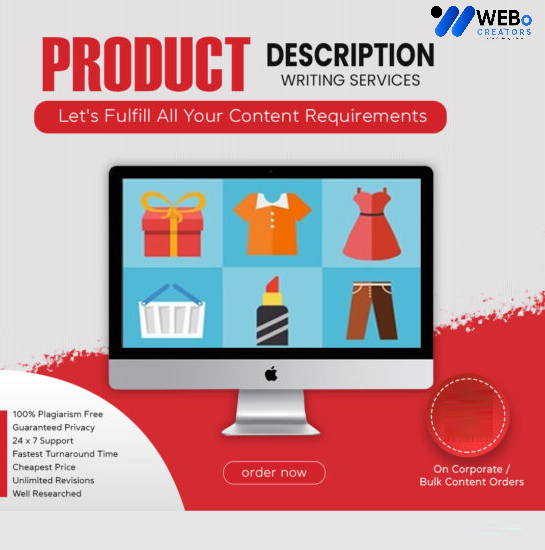 Product Description Writing Services | Best Digital Marketing Agency | Web Design in Ottawa for online stores