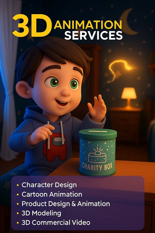 Motion Graphics Services - 3D Animation Studio Agency in Ottawa